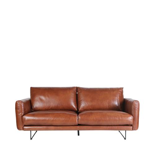 Bambri 3-Seater Sofa - Full Leather (Pure-Aniline) - Cat 18